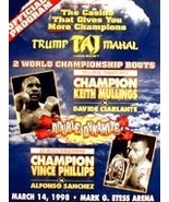 Keith Mullings vs. Davide Ciarlante 1998 Boxing Program - £7.07 GBP