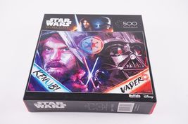 New Star Wars Obi-Wan Kenobi &amp; Vader 500pc Puzzle 03350 Buffalo Disney F... - $6.99 CAD