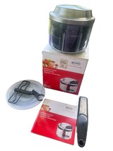 Rosle Manual Food Processor Multi Cutter Plus Herb &amp; Salad Spinner Basket - $14.58