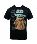 Star Wars The Mandalorian The Child Character T-Shirt Black - £25.14 GBP+