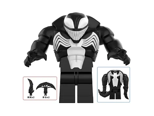 Venom Deluxe Marvel Comic Spider-Man V2 Minifigure