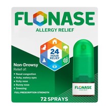 Flonase Allergy Relief Nasal Spray *09/2025*, 24 Hour Non Drowsy Allergy - $13.69