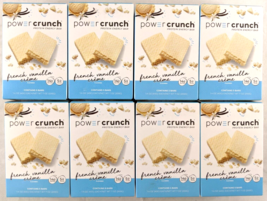 Lot of 40 (8x5-Pack) Power Crunch Wafer 13g Protein Energy Bar French Va... - £29.81 GBP