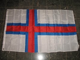 3X5 Faroe Islands North Atlantic Ocean Danish Flag 3&#39;X5&#39; Banner Brass Grommets - £10.29 GBP