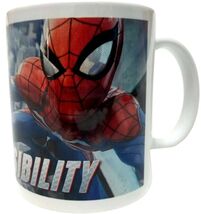 Moonpig Marvel Spider-Man 12oz Orca Coatings Ceramic Mug - New in Box - NEW - $14.84