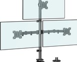 Triple Monitor Stand, Height Adjustable Monitor Desk Mount Fit For Three... - £79.00 GBP