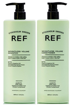 REF Stockholm Weightless Volume Shampoo & Conditioner DUO, 33.8 Oz.