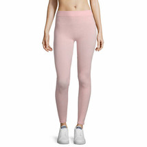 Xersion Women&#39;s Lounge Seamless Ribbed Leggings SMALL Fitted Tranquil Pink  - £14.68 GBP