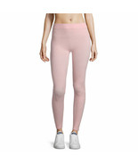 Xersion Women&#39;s Lounge Seamless Ribbed Leggings SMALL Fitted Tranquil Pink - $25.17 CAD