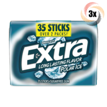 3x Packs Wrigley's Extra Polar Ice Chewing Gum | 35 Stick Packs | Fast Shipping! - £14.40 GBP