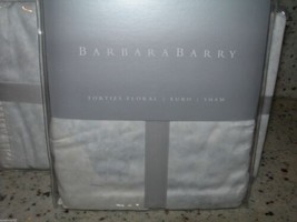 Barbara Barry "Forties Floral" Niagara 2 Pc Euro Sham Set Nib - $94.04