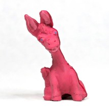 Diener Red Donkey Eraser Figure Vintage 1950s Itty Bittys Charm Animals ... - £11.72 GBP