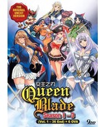 Queen&#39;s Blade Season 1-3 (1-36 End +6 OVA) Anime DVD [English Dub] [Free... - £23.58 GBP