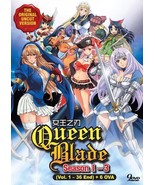 Queen&#39;s Blade Season 1-3 (1-36 End +6 OVA) Anime DVD [English Dub] [Free... - $41.01 CAD