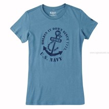 5.11 Tactical 5.11 Women&#39;s Us Navy&#39;s Short Sleeve Tee Anchor Xl New W Tag - £18.76 GBP