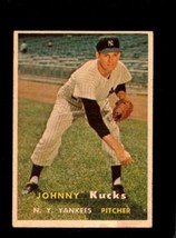1957 TOPPS #185 JOHNNY KUCKS VGEX YANKEES *NY7656 - $6.62