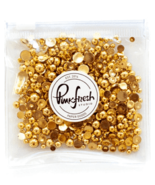 Metallic Pearls: Gold. Pinkfresh Studio.  - $4.50