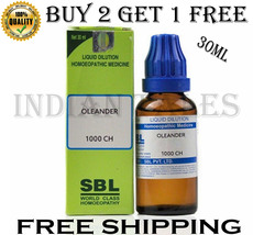 SBL Oleander Dilution 1000 CH (30ml) Homeopathic Drop Buy 2 Get 1 Free - £14.95 GBP