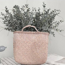 Morandi color Artificial Eucalyptus Spray in Grey 44cm Native Flowers - $6.99
