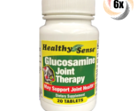 6x Bottles Healthy Sense Glucosamine Joint Therapy Diet Tablets | 20 Per... - $16.96