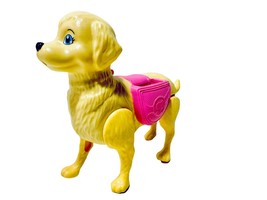 Mattel Barbie Potty Trainin&#39; Taffy Pooping Golden Retriever  Walking Wind Up Dog - £7.00 GBP