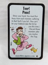 Star Munchkin Trap! Panic! Steve Jackson Games Promo Card  - $6.23