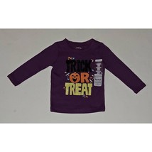 NWOT Carter&#39;s Trick or Treat Purple Halloween Shirt Baby Girl 9 Months - $9.85