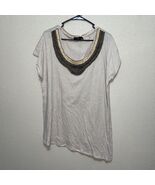 Women’s Beaded Neckline BLOUSE Top Size 3X NEW $79 - $1,250.80 MXN