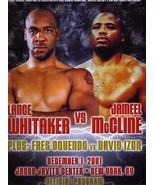 * Whitaker vs McCline Official Boxing Program 2001 * - €12,72 EUR