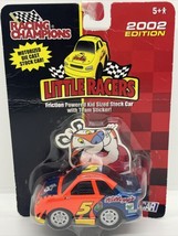 NASCAR 2002 Little Racers #5 KELLOGS Tony Tiger Frosted Flakes Diecast Motorized - $14.01