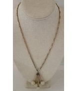 Vintage Sarah Coventry 20 1/2&quot; Goldtone Chain Pendant Necklace Costume J... - $169.61 MXN