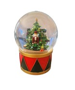 Nutcracker Rotating Soldiers Water Snow Globe plays Christmas Music Self... - $49.39 CAD