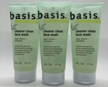3 Pack - Basis Cleaner Clean Face Wash Gel Deep Cleans + Refreshes, 6 fl... - $104.49