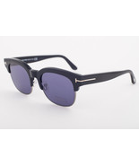 Tom Ford HARRY 597 01V Matte Black / Blue Sunglasses TF597-01V HARRY-02 - $208.05