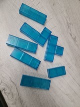 Jenga Special Tetris Edition with Translucent Blue Replacement Parts Blocks - $4.03
