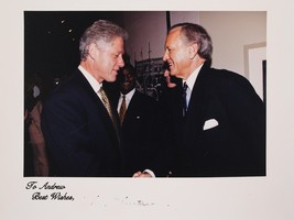 Autographed President Bill Clinton Photo with/to Andrew Sharp Peacock - £311.22 GBP