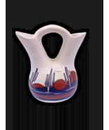Native American Wedding Vase Art Pottery Redeye Desert Western 2 Bud Vas... - €33,67 EUR