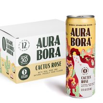 Aura Bora, Strawberry Basil Herbal Sparkling Water, 12 oz Can (Pack of 1... - $600.96 MXN