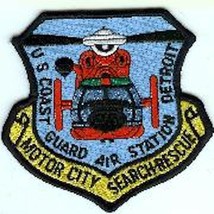 4&quot; Usn Navy Uscgas Detroit Sar Great Lakes Military Embroidered Patch - £27.96 GBP