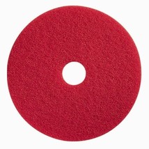 17&quot;  Red-Spray Buff Pad  4 Dry &amp; Spray Buffing  Scrubbing Flooring Case ... - £36.36 GBP