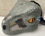 Jurassic World Animated Dinasour Blue Raptor Roar Sounds Mask 2017 Works... - £18.17 GBP