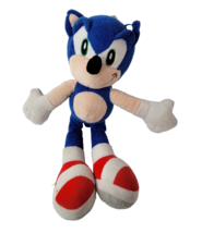 11&quot; Sonic The Hedgehog With Suction Cup Window Cling Plush Stuffed Anima... - £11.72 GBP