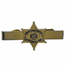 Steuben County New York Deputy Sheriff Police Dept Law Enforcement Tie Clip - £15.01 GBP