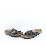Vtg Betula Birkenstock Womens 9 Distressed Patent Leather Buckle Sandals... - $643.68 MXN
