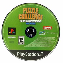 Puzzle Challenge Crosswords and more Sony PlayStation 2 PS2 Video Game DISC ONLY - £3.77 GBP