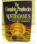 Complete Prophecies of Nostradamus 1982 Roberts Hb - $3.00