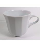 Eclectique by Pillivuyt France White Mug 12 oz 3.5&quot; Williams Sonoma NWOT... - £23.34 GBP
