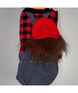 Red and Black Dog Lumberjack Hat Costume - $13.72