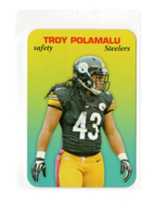 2013 Topps Archives - 1970 Topps Glossy Troy Polamalu #25 Throwback Stee... - $69.27 MXN