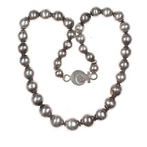 15&quot; 1940&#39;s William Spratling sterling beaded necklace. - $376.20